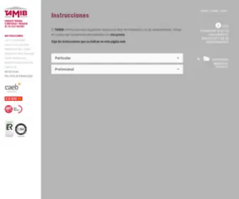 Tamib.es(Fundació Tribunal d'arbitratge i mediación de les Illes Balears) Screenshot
