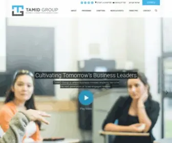 Tamidgroup.org(TAMID Group) Screenshot