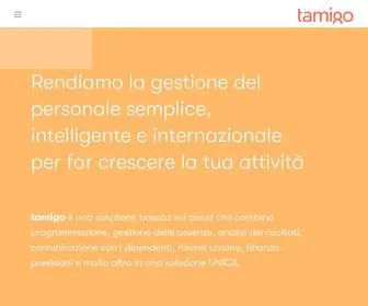 Tamigo.it(Workforce Management Solution) Screenshot