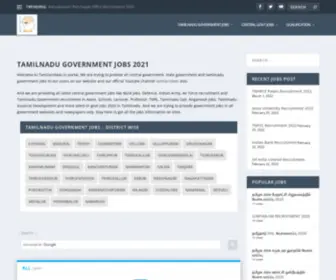 Tamilanideas.in(Tamilnadu Government Jobs 2020) Screenshot