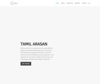 Tamilarasan.in(Creative & Art Direction) Screenshot