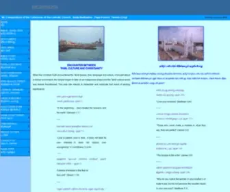 Tamilchristianweb.com(Tamil Christian Web) Screenshot