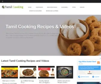 Tamilcooking.com(Tamil Cooking) Screenshot