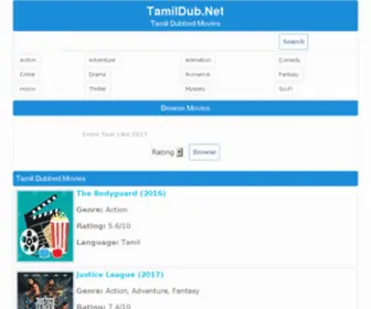 Tamildub.co(Tamildub) Screenshot