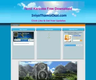 Tamilkaraokehq.com(Tamil Karaoke So) Screenshot