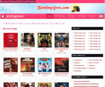 TamilMP3Page.com(荆州区日澎家具有限公司) Screenshot