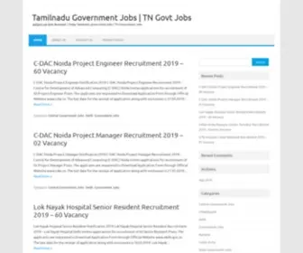 Tamilnadugovernmentjobs.com(Tamilnadu Government Jobs) Screenshot