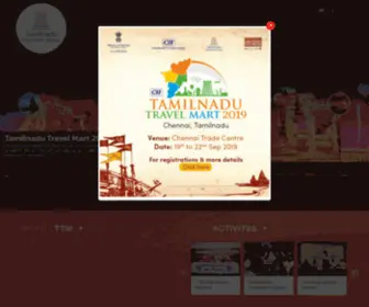 Tamilnadutravelmart.org(Tamilnadu Tourism) Screenshot