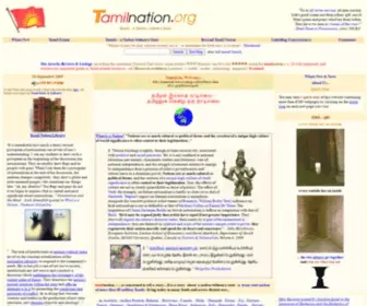 Tamilnation.org(Tamil Nation & Beyond ) Screenshot