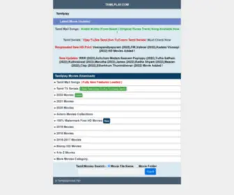 Tamilplay3.com(Tamilkollywood Movies 2022) Screenshot