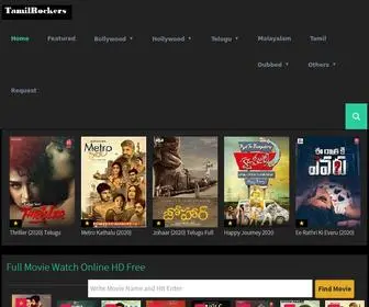 Tamilrockers5.com(Tamilrockers) Screenshot