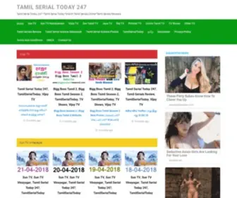 Tamilserialtoday247.com(Tamilserialtoday 247) Screenshot