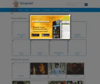 Tamilsongslyrics123.com(Tamil Songs Lyrics) Screenshot