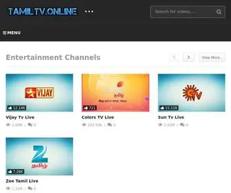 Tamiltv.online(Tamil Tv Online) Screenshot