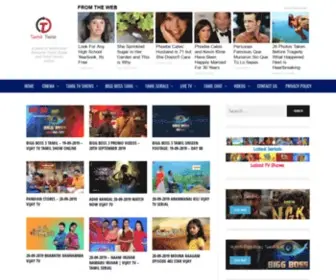 Tamiltwisteh.com(Watch Your Favourite Tamil Shows Online) Screenshot
