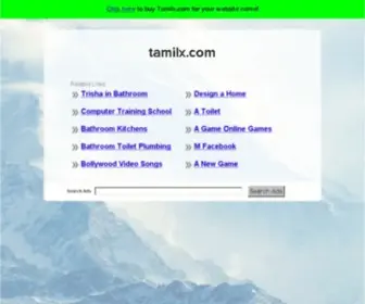 Tamilx.com(The Leading Culture Site on the Net) Screenshot