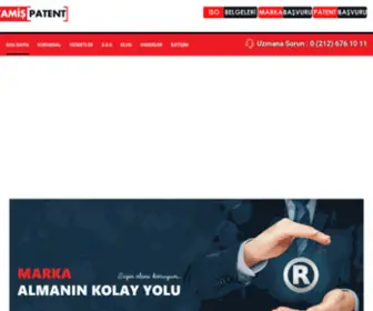 Tamispatent.com.tr(Marka Tescil) Screenshot