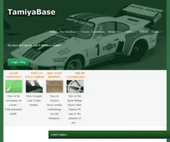Tamiyabase.com(TamiyaBase. com) Screenshot