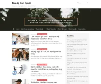 Tamlyconnguoi.com(Tâm Lý Con Người) Screenshot