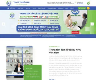 Tamlytrilieunhc.com(Trung tâm Tâm Lý Trị Liệu NHC Việt Nam) Screenshot