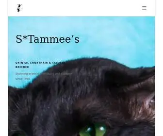 Tammee.se(Breeder of Oriental Shorthairs & Siamese) Screenshot