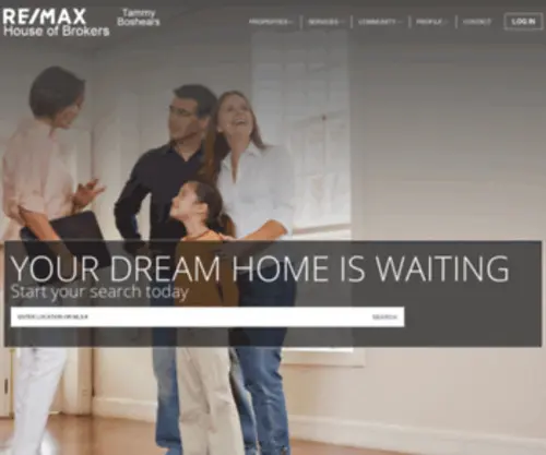 Tammyboshears.com(RE/MAX Kansas) Screenshot