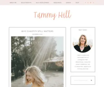 Tammyhill.com(Building Loving Relationships) Screenshot