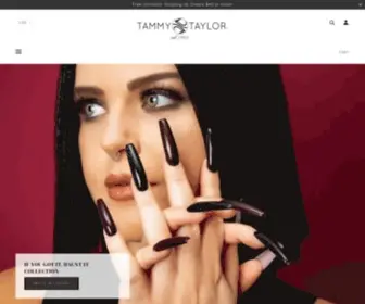 Tammytaylornails.com(Tammy Taylor Nails Official Retail Site) Screenshot