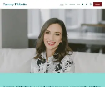 Tammytibbetts.com(Tammy Tibbetts) Screenshot