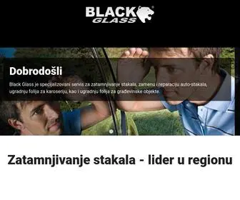 Tamnastakla.com(Black Glass) Screenshot