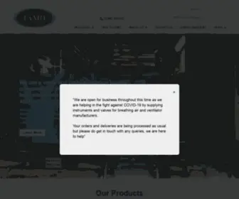 Tamo.co.uk(Home) Screenshot