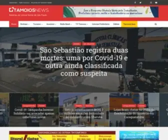 Tamoiosnews.com.br(Acompanhe as notícias do Litoral Norte de São Paulo através do Portal de Notícias Tamoios News) Screenshot