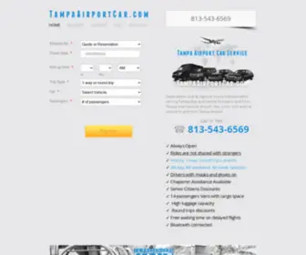 Tampaairportcar.com(TPA Airport transportation) Screenshot