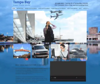 Tampabayairportshuttleservice.com(Tampa Bay Airport Shuttle Service) Screenshot