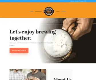 Tampabaybeers.org(Tampa Bay BEERS) Screenshot