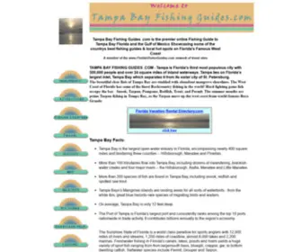 Tampabayfishingguides.com(A Guide to Fishing in Southwest Florida) Screenshot