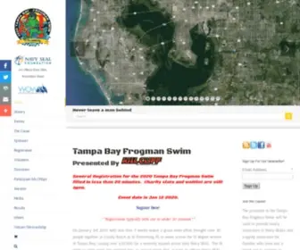 Tampabayfrogman.com(Tampa Bay Frogman Swim) Screenshot