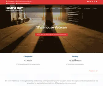 Tampabayindustrialadvisors.com(Tampa Bay Industrial Advisors) Screenshot