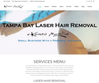 Tampabaylaserhairremoval.com(Tampa Bay Laser Hair Removal) Screenshot