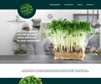 Tampabaymicrogreens.com(Tampa Bay Microgreens) Screenshot