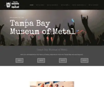 Tampabaymuseumofmetal.com(Tampa Bay Museum of Metal) Screenshot