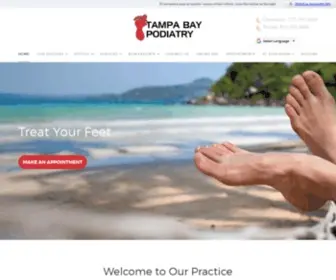 Tampabaypodiatry.com(Tampa Bay Podiatry) Screenshot