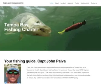 Tampabaysfishingcharter.com(Tampa Bay Fishing Charter) Screenshot