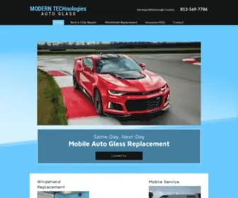 Tampabaywindshield.com(MODERN TECHnologies Auto Glass) Screenshot