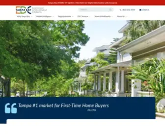 Tampaedc.com(Tampa Bay Economic Development Council) Screenshot