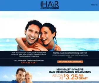 Tampahairmd.com(Hair Restoration Tampa) Screenshot