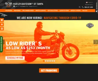 Tampaharley.com(Harley-Davidson® of Tampa) Screenshot