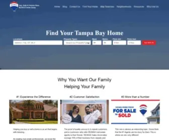 Tampahomessold.com(Tampa Real Estate & Homes for Sale in Tampa FL) Screenshot