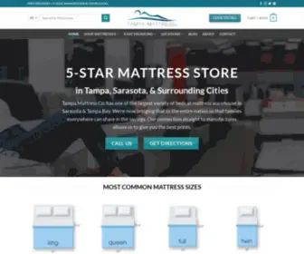 Tampamattress.co(#1 Mattress Store In Sarasota & Tampa) Screenshot