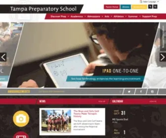 Tampaprep.org(Tampa Preparatory School) Screenshot